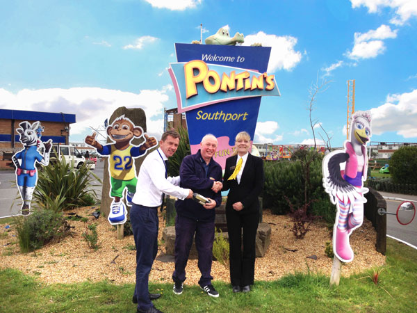 Pontins Southport Employee of the Month for May 2013